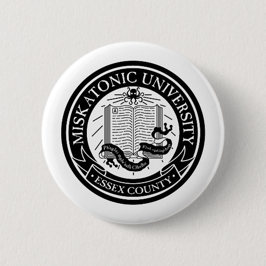 Schaltfläche für die Universität Miskatonic Button (Vorderseite)