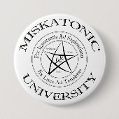 Schaltfläche für die Universität Miskatonic Button (Vorderseite)