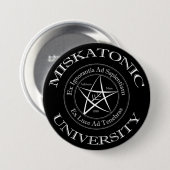 Schaltfläche für die Universität Miskatonic Button (Vorne & Hinten)