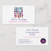 Schaltfläche für die Wasserfarbensuche Visitenkarte (Vorne/Hinten)