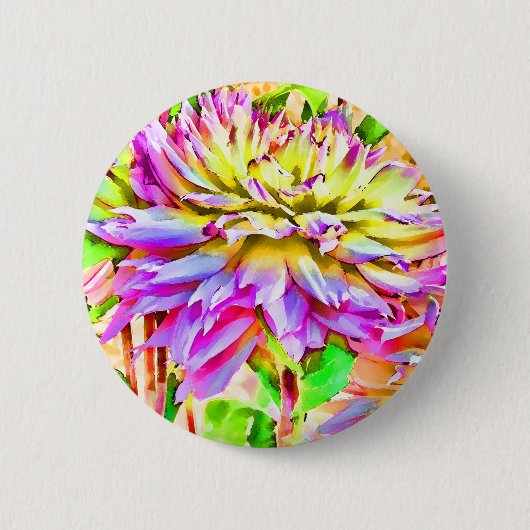Schaltfläche für digitales Dahlia-Button Button (Vorderseite)