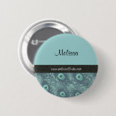 Schaltfläche für Druckname im Pfau/Laptop-Stift Button (Vorne & Hinten)