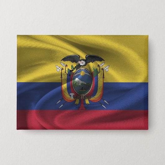 Schaltfläche für Ecuador Button (Vorderseite)