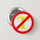 Schaltfläche für ein Anti-Trump-Symbol Button (Vorne & Hinten)