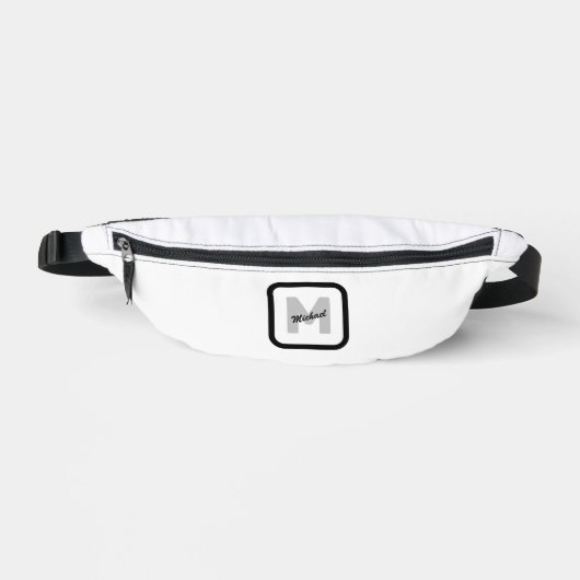 Schaltfläche für einfachen benutzerdefinierten Anf Bauchtasche (Vorderseite)