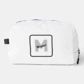 Schaltfläche für einfachen benutzerdefinierten Anf Waschbeutel (Vorderseite)