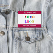 Schaltfläche für Firmenlogo und Text-Werbeaktion Button (Insitu)