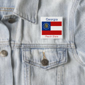 Schaltfläche für georgische Flagge Button (Beispiel)