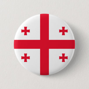 Schaltfläche für georgische Flagge Button
