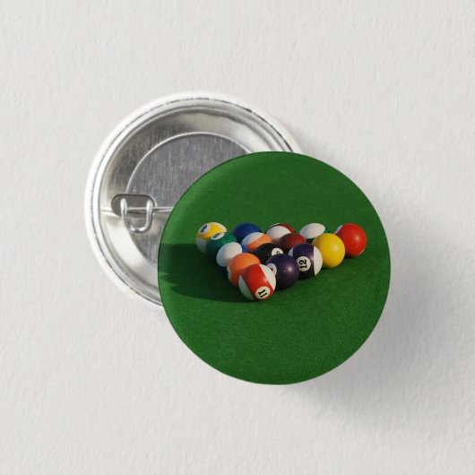 Schaltfläche für geplapelte Pool-Balls Button (Vorne & Hinten)