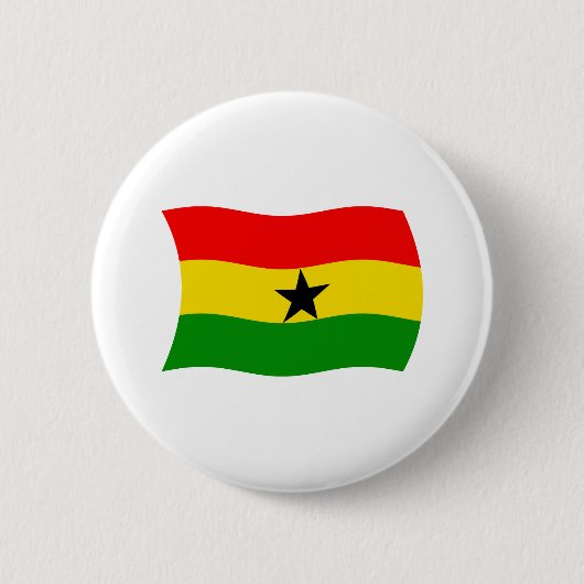 Schaltfläche für Ghana-Flag Button (Vorderseite)