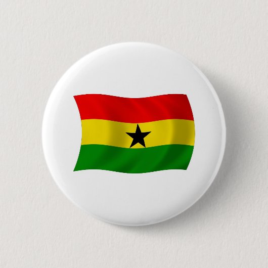 Schaltfläche für Ghana-Flag Button (Vorderseite)