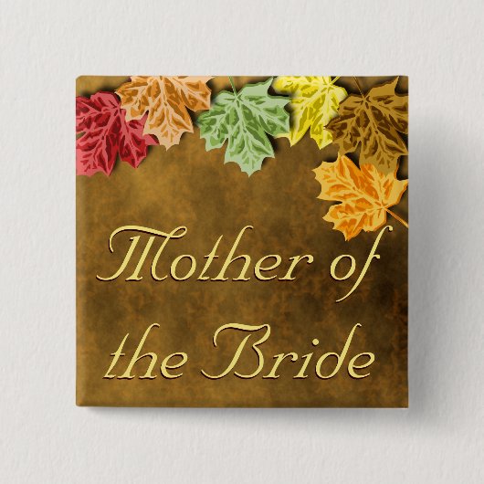 Schaltfläche für Herbstunterschiede Button (Vorderseite)