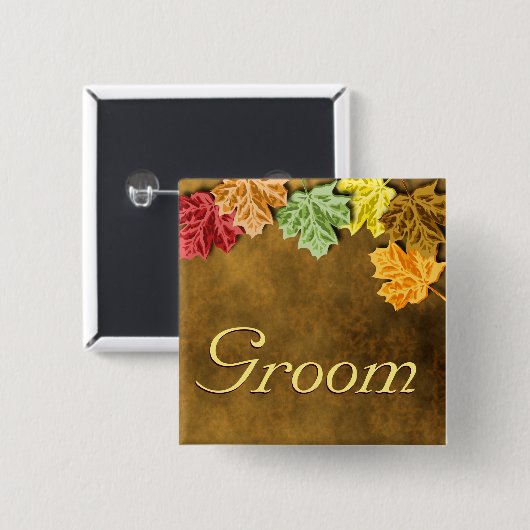 Schaltfläche für Herbstunterschiede Button (Vorne & Hinten)