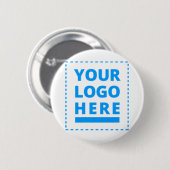 Schaltfläche für Ihr Logo hier Button (Vorne & Hinten)