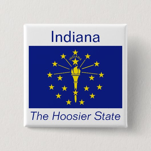 Schaltfläche für Indianerflagge Button (Vorderseite)