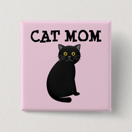 SCHALTFLÄCHE FÜR KATZE-MAMA BUTTON (Vorderseite)