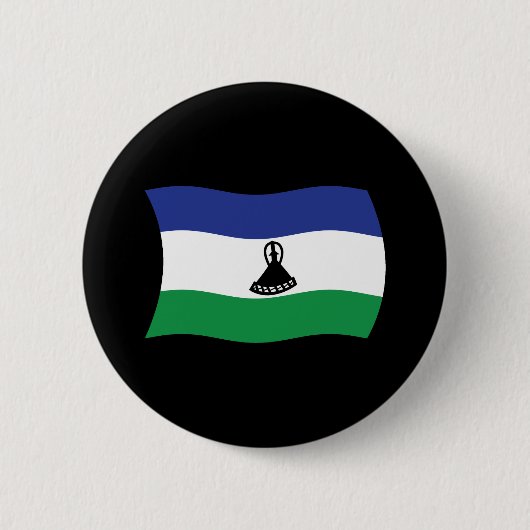Schaltfläche für Lesotho Button (Vorderseite)
