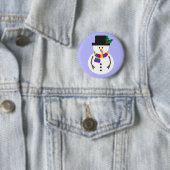 Schaltfläche für LGBT+-Schneemann Button (Beispiel)