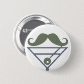 Schaltfläche für Martini Mustache Button (Vorne & Hinten)