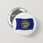 Schaltfläche für Nebraska-Flag Button (Vorne & Hinten)