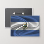 Schaltfläche für Nicaragua Button (Vorderseite/Rückseite)