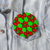 Schaltfläche für niedliche Abstrakte Blume Button (Beispiel)