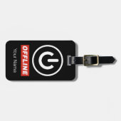 Schaltfläche für Offline-Power zum Entspannen oder Gepäckanhänger (Vorderseite horizontal)