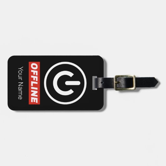 Schaltfläche für Offline-Power zum Entspannen oder Gepäckanhänger (Vorderseite horizontal)