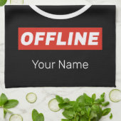 Schaltfläche für Offline-Power zum Entspannen oder Geschirrtuch (Gefaltet)