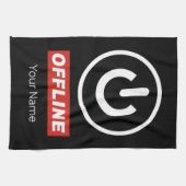 Schaltfläche für Offline-Power zum Entspannen oder Geschirrtuch (Horizontal)