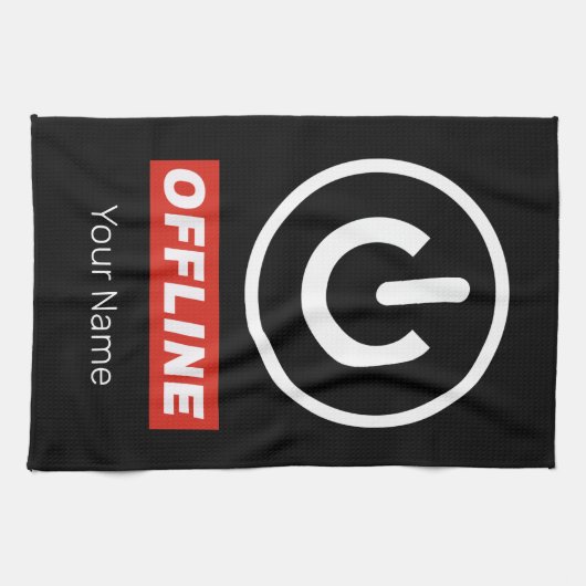 Schaltfläche für Offline-Power zum Entspannen oder Geschirrtuch (Horizontal)