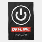 Schaltfläche für Offline-Power zum Entspannen oder Geschirrtuch (Vertikal)