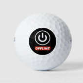 Schaltfläche für Offline-Power zum Entspannen oder Golfball (Vorderseite)