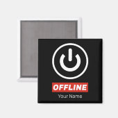 Schaltfläche für Offline-Power zum Entspannen oder Magnet (Vorderseite/Rückseite)