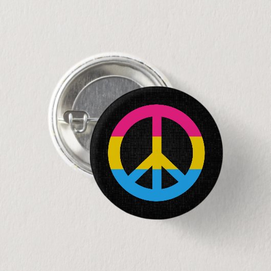 Schaltfläche für Pansexuellen-Flag Button (Vorne & Hinten)