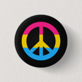 Schaltfläche für Pansexuellen-Flag Button (Vorderseite)