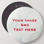 Schaltfläche für Personalisiertes Bild und Text Button (Vorne & Hinten)