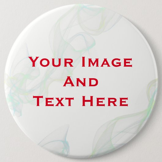 Schaltfläche für Personalisiertes Bild und Text Button (Vorderseite)