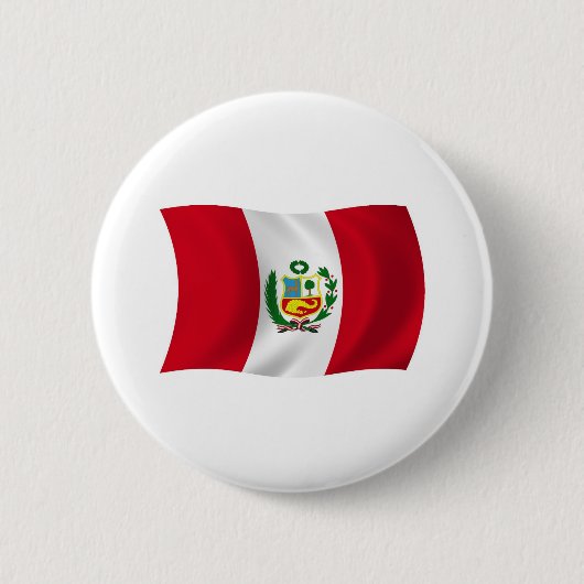 Schaltfläche für Peru-Flag Button (Vorderseite)
