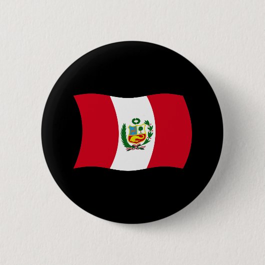 Schaltfläche für Peru-Flag Button (Vorderseite)