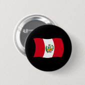 Schaltfläche für Peru-Flag Button (Vorne & Hinten)