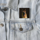 Schaltfläche für phantastisches deutsches Schäferh Button (Beispiel)