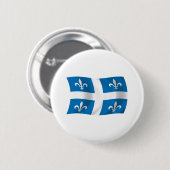 Schaltfläche für Quebec-Flag Button (Vorne & Hinten)