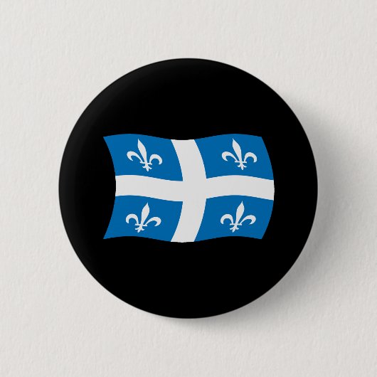 Schaltfläche für Quebec-Flag Button (Vorderseite)