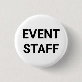 Schaltfläche für Schwarz-weißes benutzerdefinierte Button (Vorderseite)