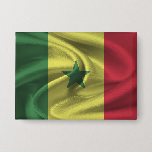Schaltfläche für Senegal Button (Vorderseite)