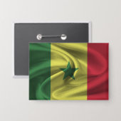 Schaltfläche für Senegal Button (Vorderseite/Rückseite)