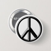 Schaltfläche für Silver und Black Peace Button (Vorne & Hinten)