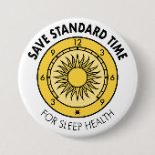 Schaltfläche für SST-Logo "For Sleep Health" Button (Vorderseite)